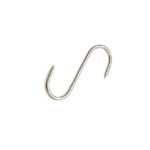 Gancio inox due punte 100 x 4 mm