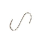 Gancio inox due punte 140 x 5 mm
