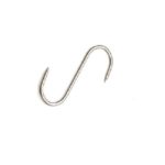 Gancio inox due punte 160 x 5 mm