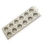 Raviolatore tondo 12 posti  dim cm 32x11